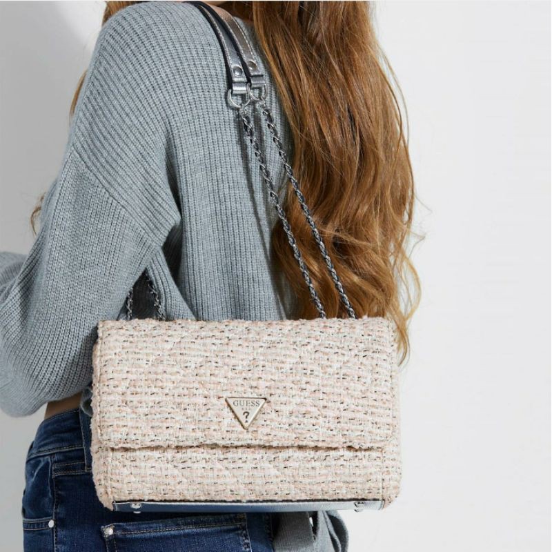 Guess Cessily Crossbody WHITE