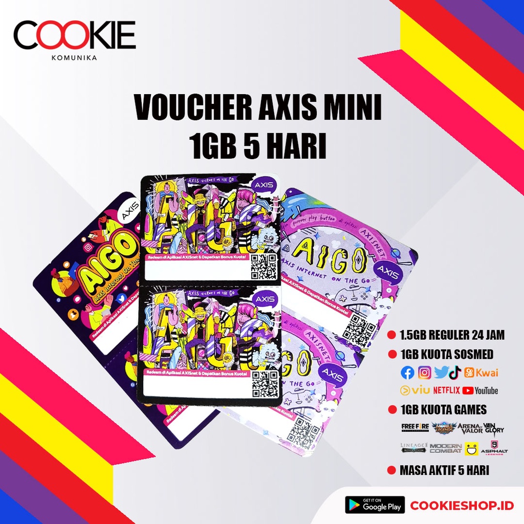 VOUCHER AIGO 1GB 5 HARI