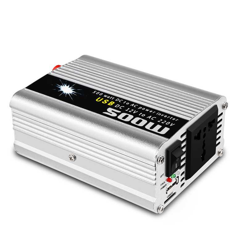 Power Inverter DC 12V to AC 220V 500W - SAA-500A