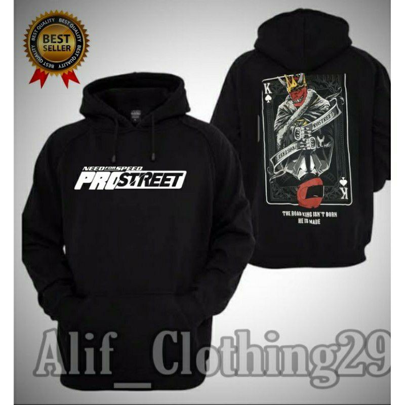 Hoodie pria PROSTREET KEREN kualitas bagus