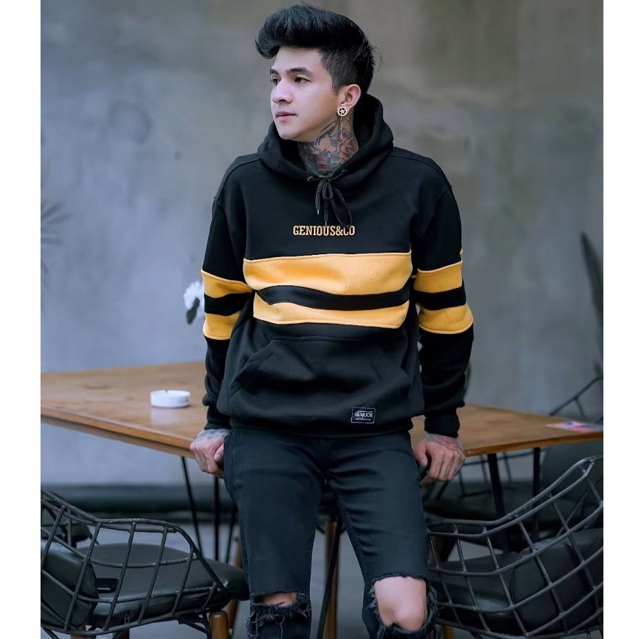 Sweater Hoodie Pria Distro Flece Tebal Sweatshirt Original