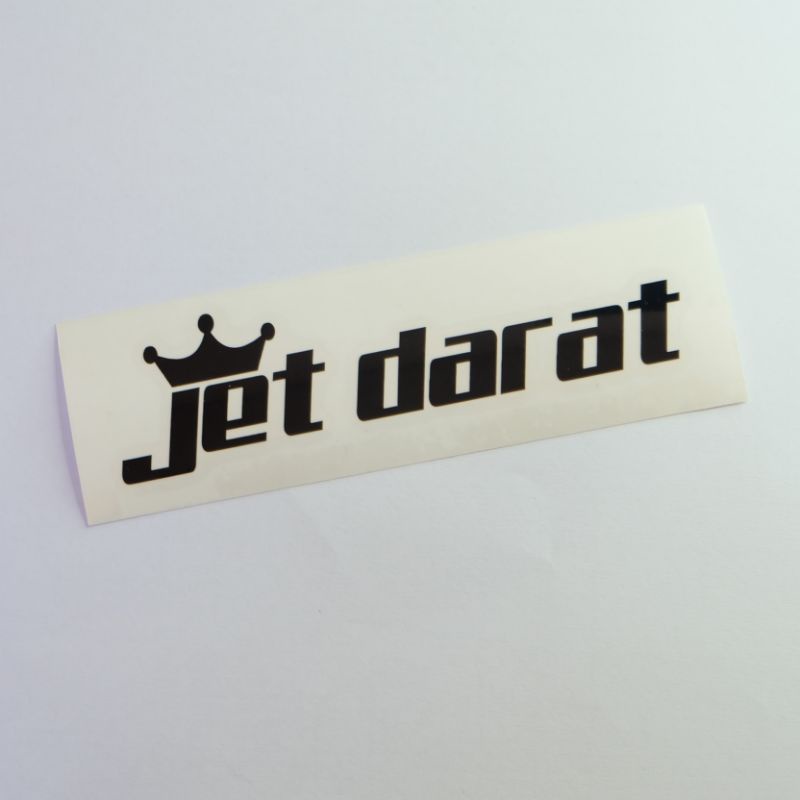Cutting Sticker Motor Jet Darat Vinyl Oracal