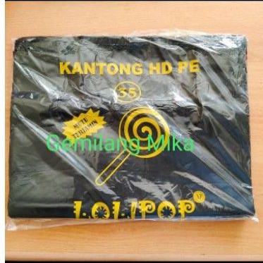 Kantong Plastik HD PE uk.35 MURAH