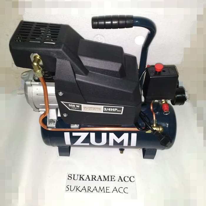 Air Compressor Direct Kompresor Angin Listrik 3/4hp DD0709 Izumi Japan