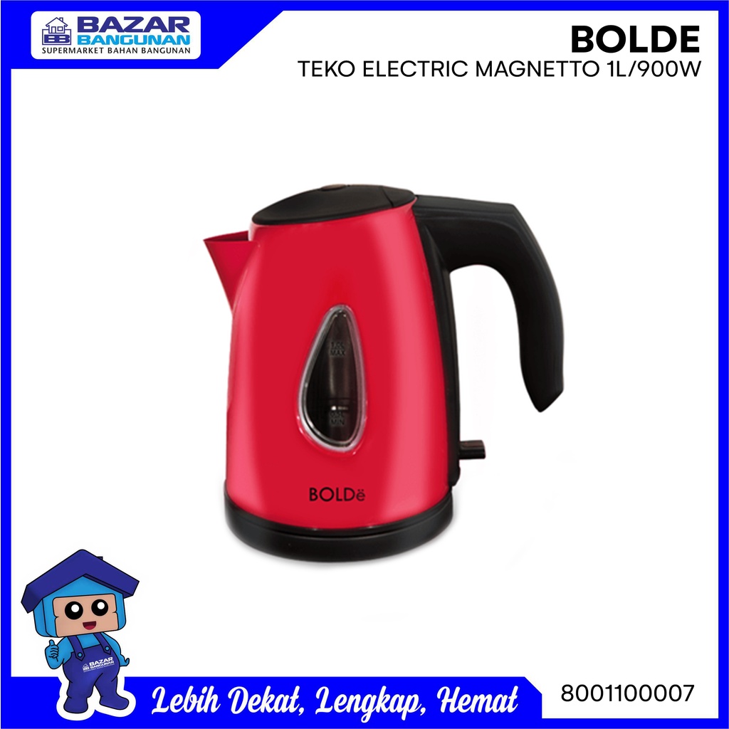 Jual Bolde Teko Listrik Electric Elektrik Pemanas Air Super Kettle