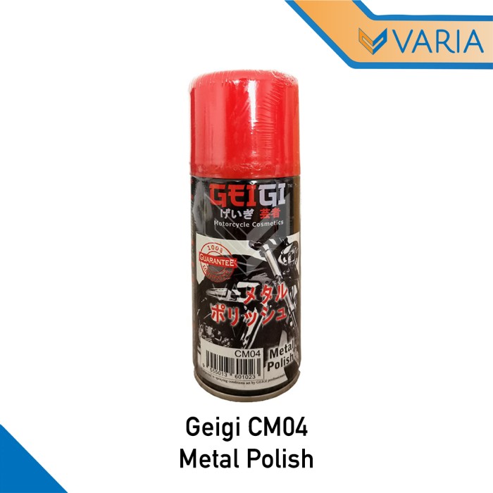 Geigi Metal Polish CM04 Samurai Paint 150 ml Pengkilap Chrome Motor