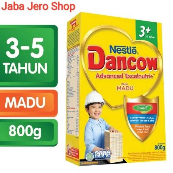 

【BIG DEALS!】 Dancow 3+ Madu, VanilA 800gr susu pertumbuhan