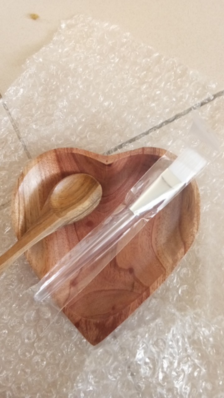 Mangkok Masker Kayu Set