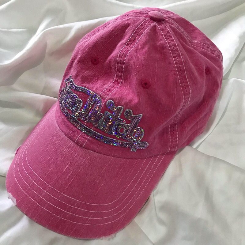 Topi Von Dutch pink original cap
