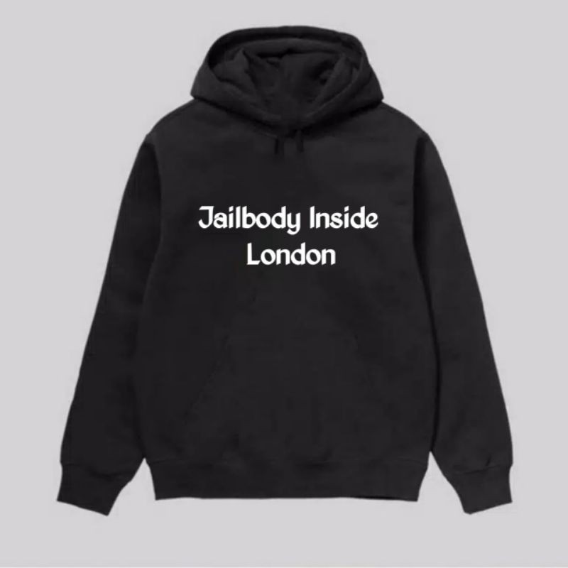 HOODIE JAKET SWEATER DISTRO SABLON JAILBODY INSIDE LONDON / HOODIE JAIL BODY JBI 100% PREMIUM