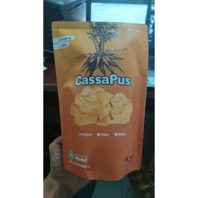 

keripik singkong dan talas Cassapus