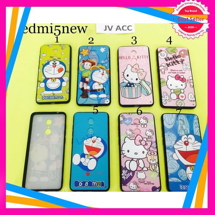 CASING HP HELLOKITTY DORAEMON XIAOMI REDMI 5 MI NOTE 4X MI NOTE 5 PRO