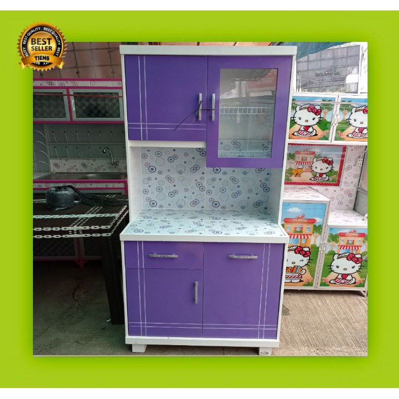 lemari makan dapur 2 pintu