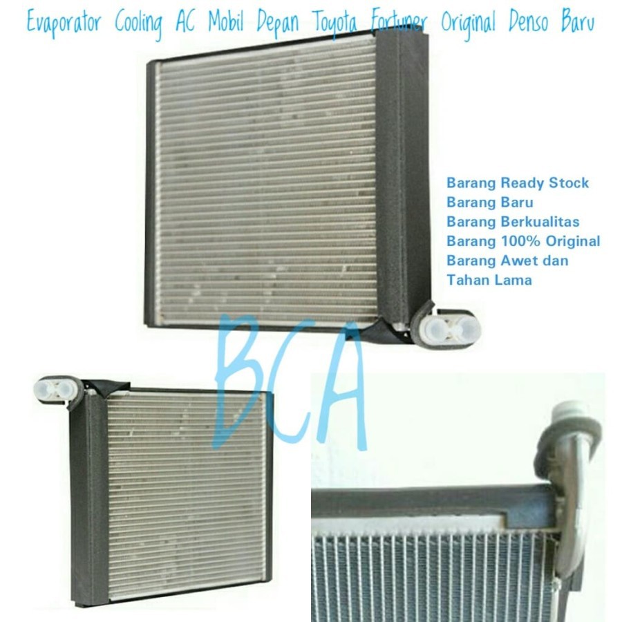 EVAPORATOR EVAP Cooling AC Mobil Depan Toyota Fortuner Merk Original DENSO