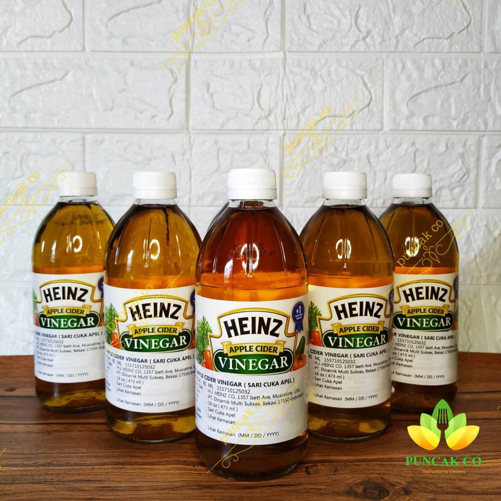 

Heinz Apple Cider Vinegar / Cuka Apel 473 ML