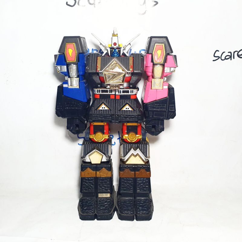 DX Power Rangers mighty morphin muteki shogun - sentai Kakuranger Megazord Zord