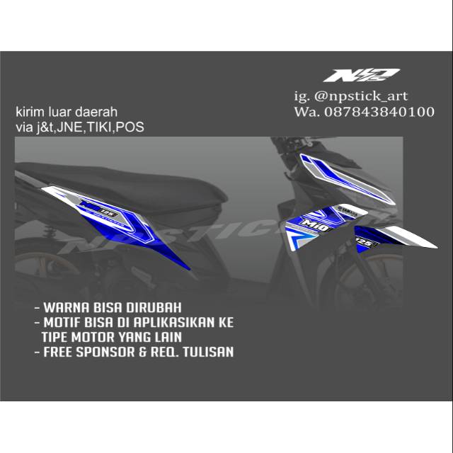 Striping custom Mio 125/m3