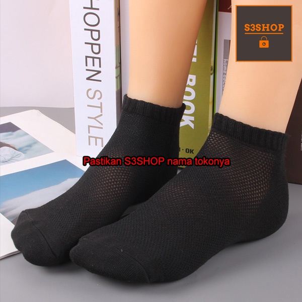 Kaos Kaki Sport Olahraga Tebal Ankle Socks