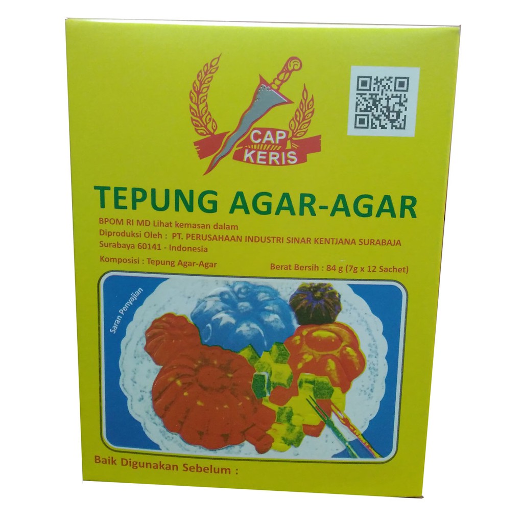 

Tepung Agar-Agar cap Keris (Box)