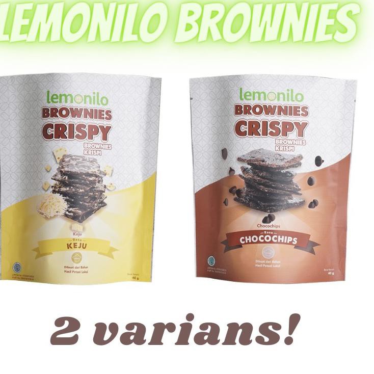 

Diskon Promo 7BW LEMONILO BROWNIES CRISPY RASA CHOCOCHIPS & KEJU | SNACK CEMILAN DIET SEHAT MD Terup