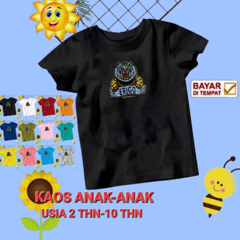 KAOS ANAK CWO/CWE USIA 2 THN-10 THN