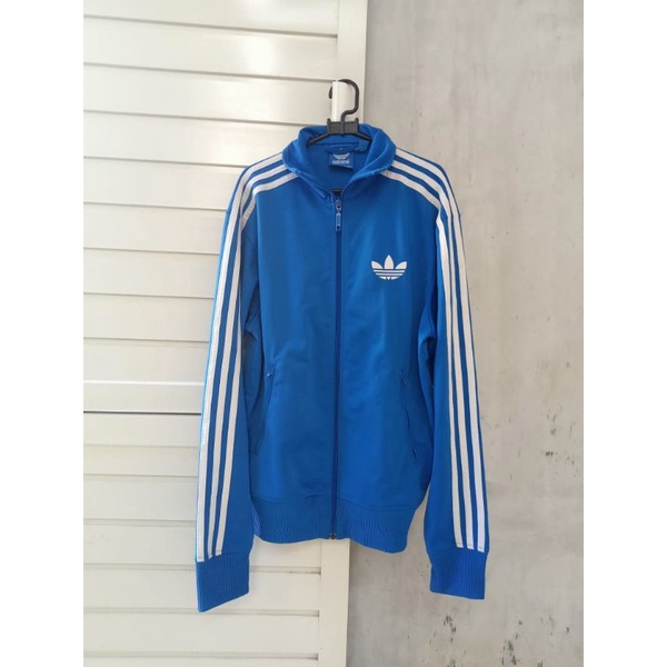 tracktop adidas firebird blue