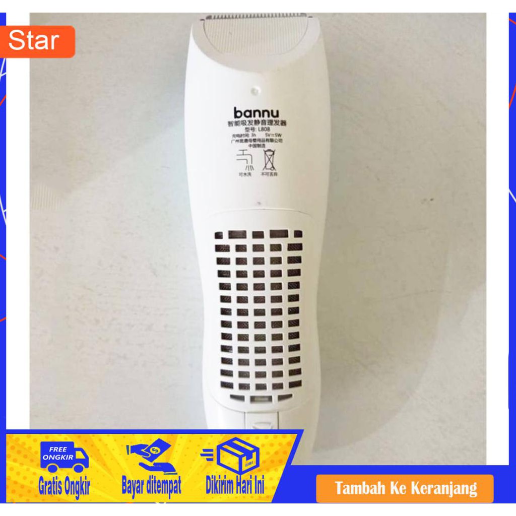 BAYAR DITEMPAT - JOYLIFE BANNU HAIR CLIPPER VACUUM / HAIR CLIPPER TRIMMER ALAT CUKUR RAMBUT BAYI