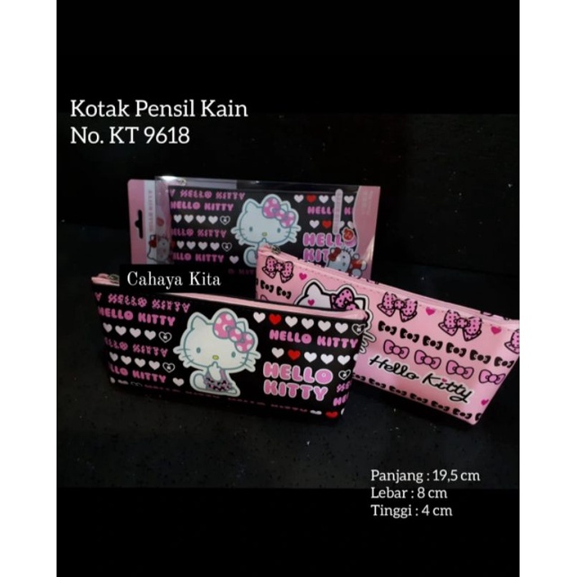 

Kotak Tempat Pensil / Pensil Case Sleting Hello Kitty