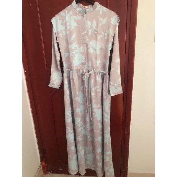 preloved solia dress haru terracota size s ria miranda