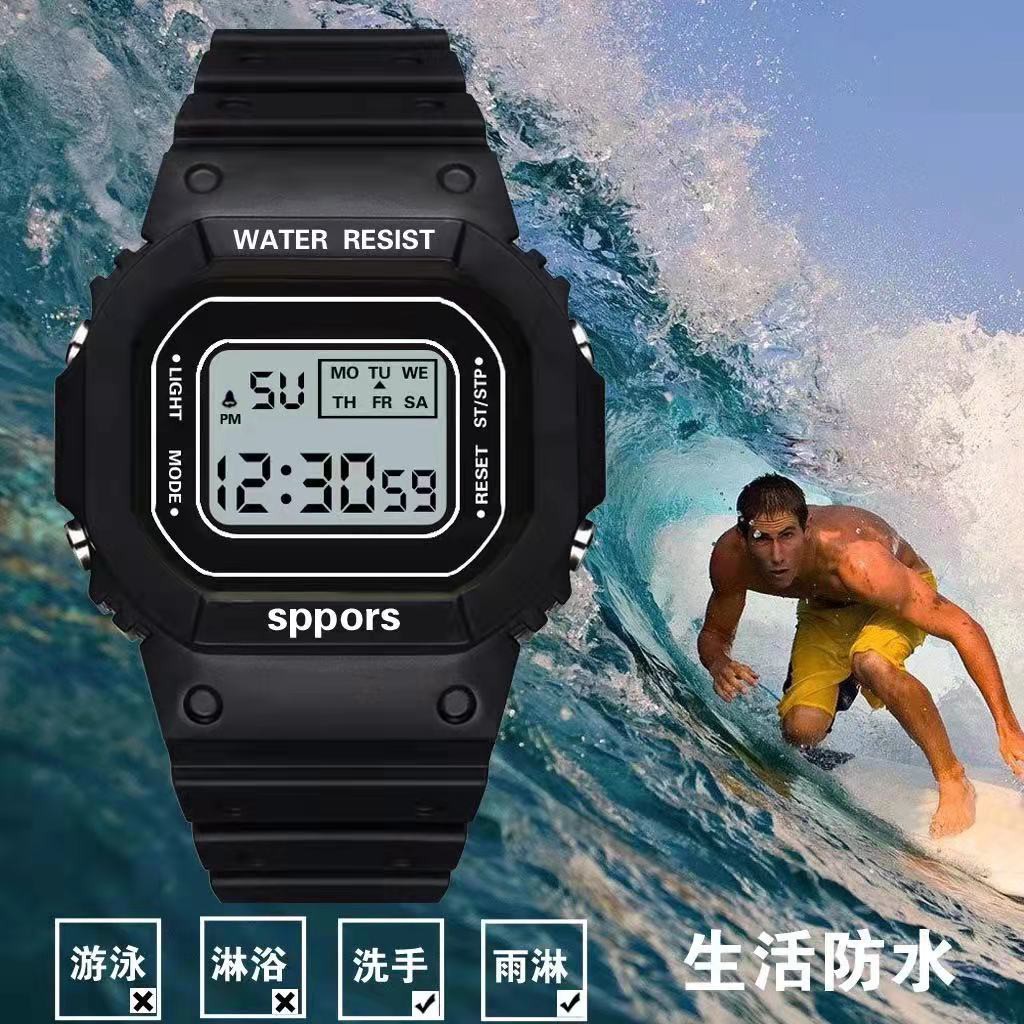 COD -  J5041 Jam Tangan Wanita Student Waterproof Digital Watch / Jam Fashion Korea Style Digital-5