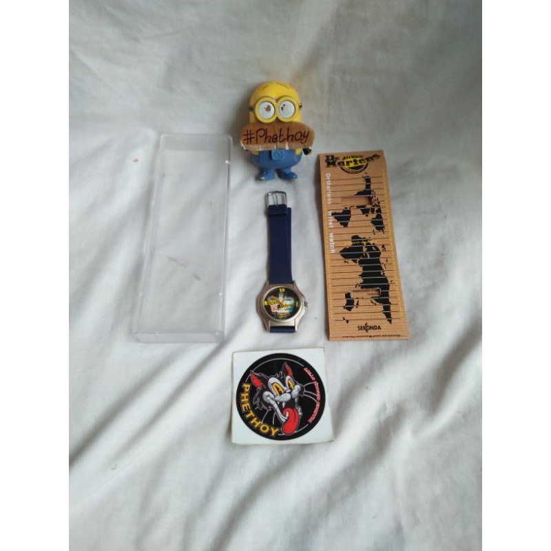 jam tangan analog dr martens sekonda japan vintage wrist watch docmart