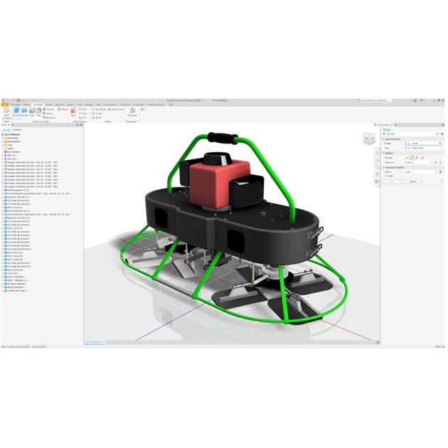 Pelatihan Autodesk Inventor Training Program 3D Printer Design CNC