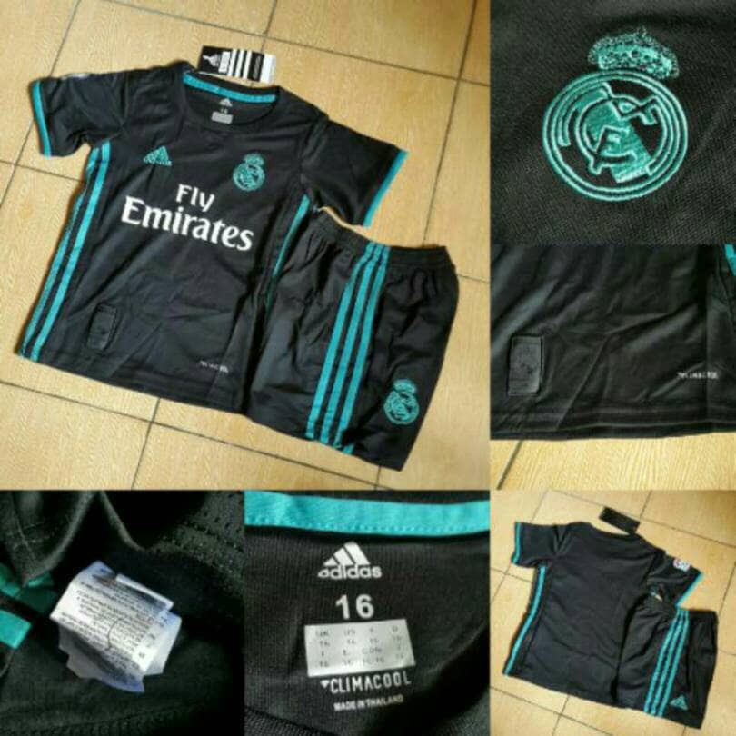 PROMO JERSEY KIDS ANAK REAL MADRID HOME 2017 18 GRADE ORIGINAL TERLARIS