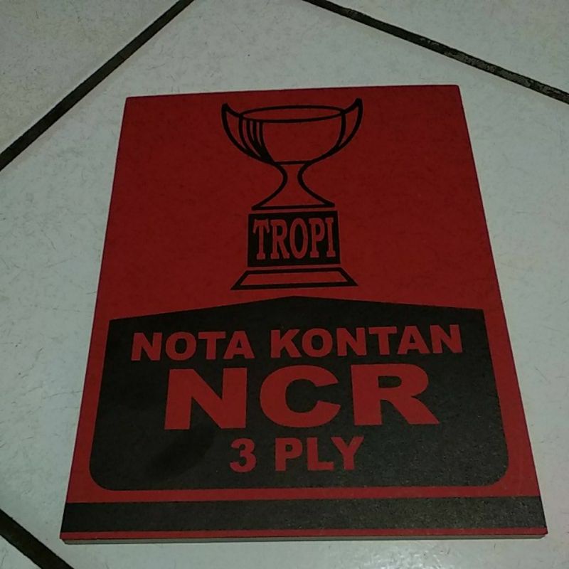 

Nota besar NCR 25 lembar 3 rangkap.