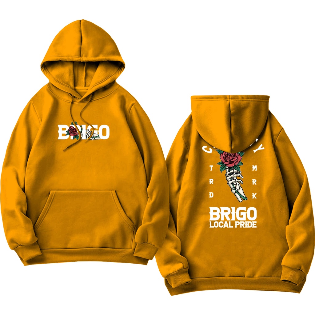 BRIGO Jumper Hoodie calamity II Sweater Hoodie BRIGO calamity Sablon DTF Fleece Cotton II SIZE M-XXL (Pria &amp; Wanita) Free stiker&amp;Gantungan Kunci