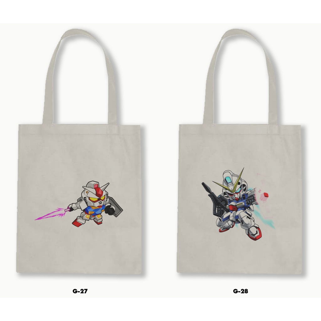 TOTE BAG BLACU - GUNDAM .02