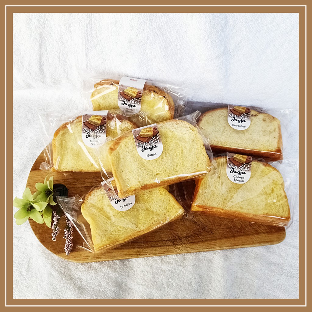 Roti Sisir Jogja Paket varian Manis 1 Box Isi 6