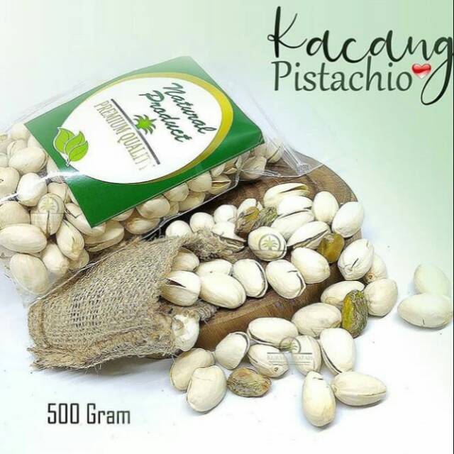 

Kacang pistachio 500 gr