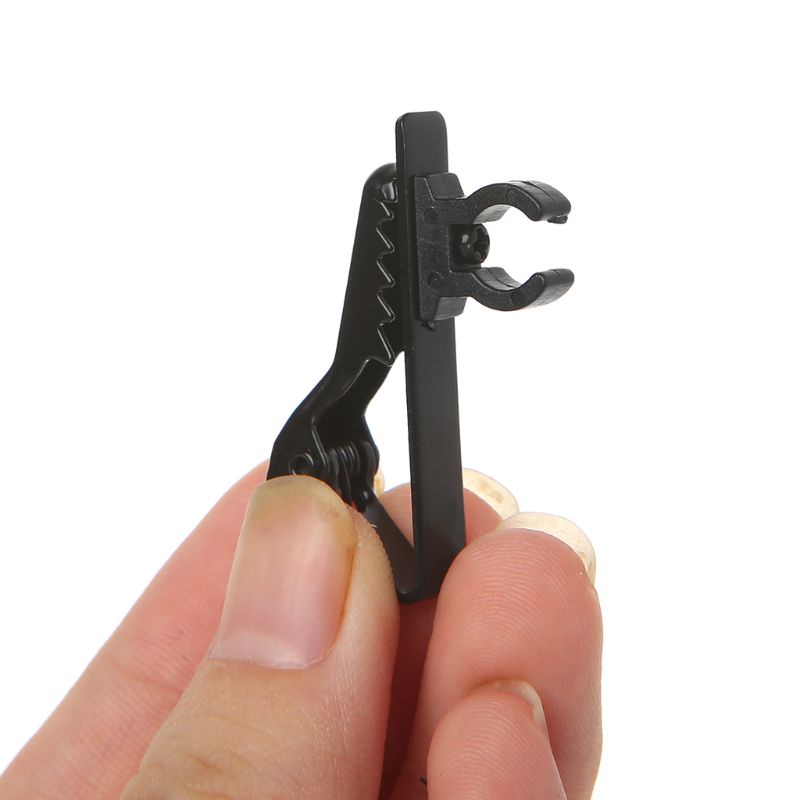 Gro Klip Kabel Pengganti Wireless Microphone Mount Microphone Lapel Tie Clip