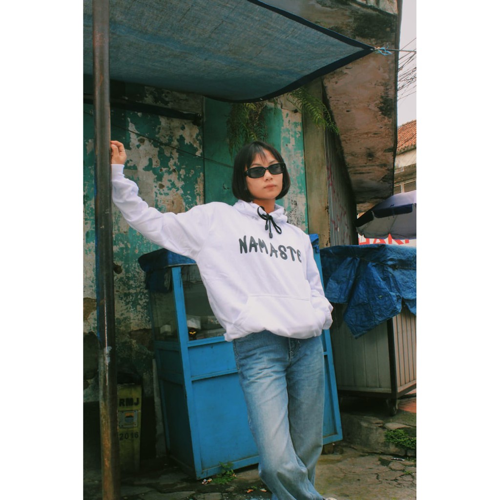Namaste Sweater Hoodie Wanita//Namaste Tren Masakini-5