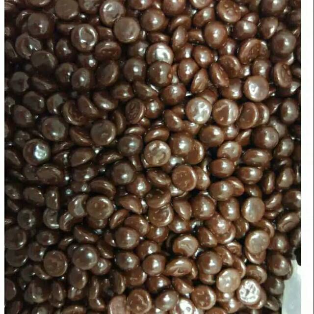 

Choco chip coklat gepeng 1/2 bulat dan kerucut
