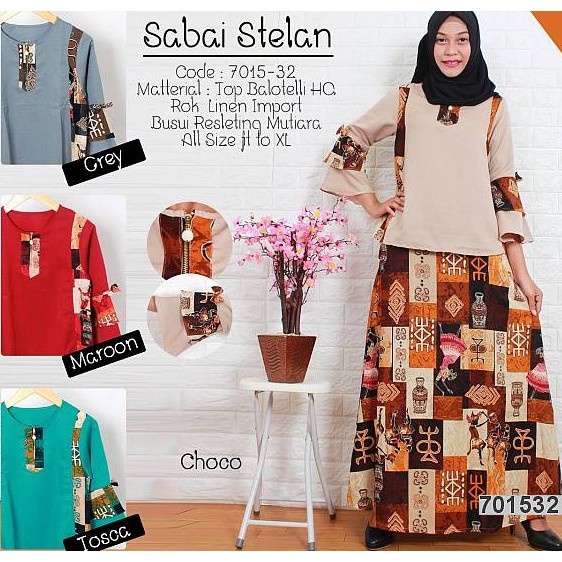 tunik + rok