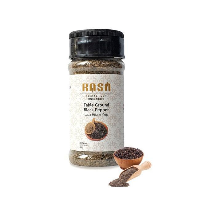 

❀43946❇ Rasa Rempah Nusantara Table Ground Black Pepper / Lada Hitam Meja 55 gr ❤