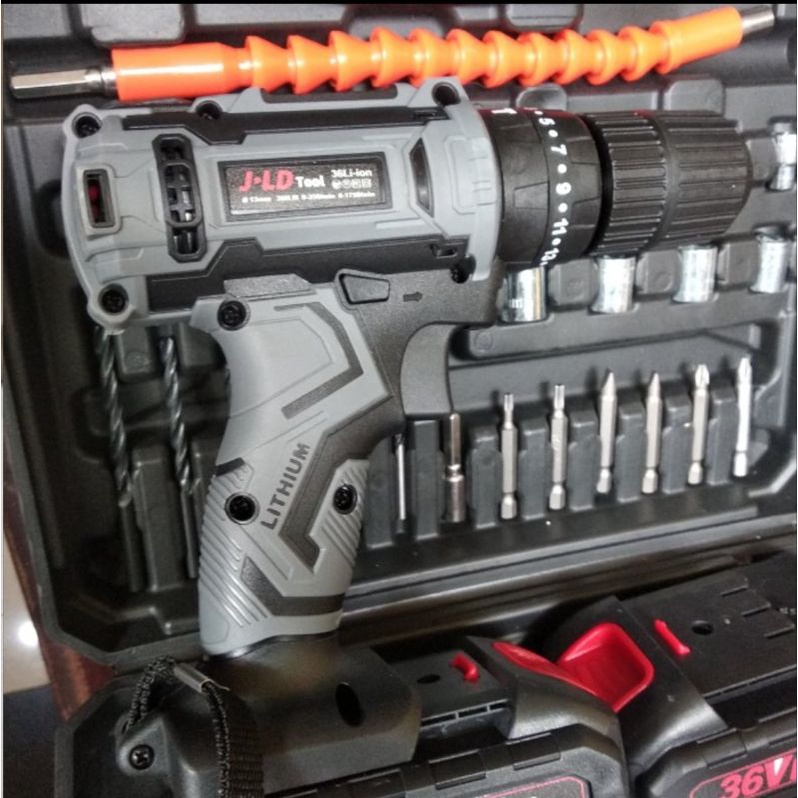 MESIN BOR CORDLESS JLD 36VF