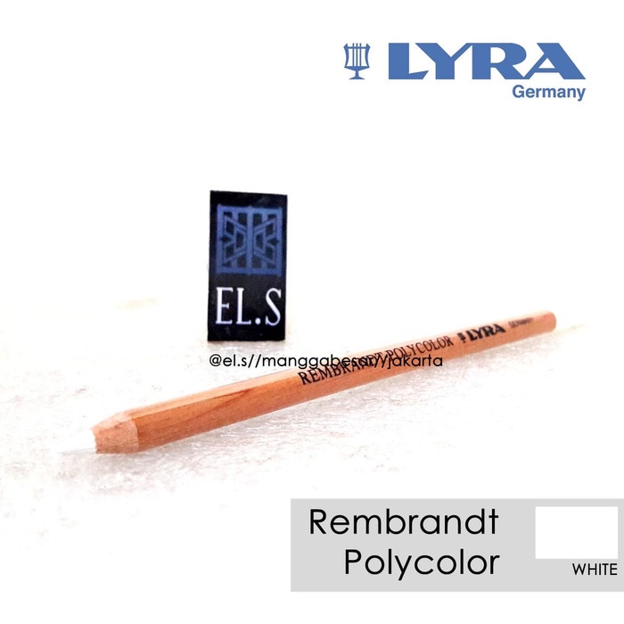 

WARNAPENSIL- LYRA REMBRANDT POLYCOLOR WHITE -PENSIL WARNA