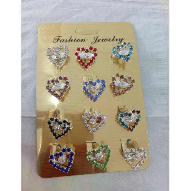 Bros love zircon pin peniti hijab kemeja