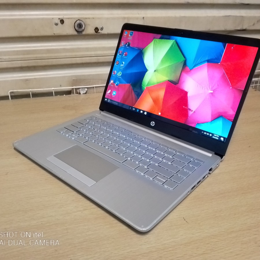 LAPTOP LEPTOP SECOND HP 14 MEMORY RAM 4 GB SSD 128GB GENERASI BARU SLIM WINDOWS 10 ZOOM SIAP PAKAI B
