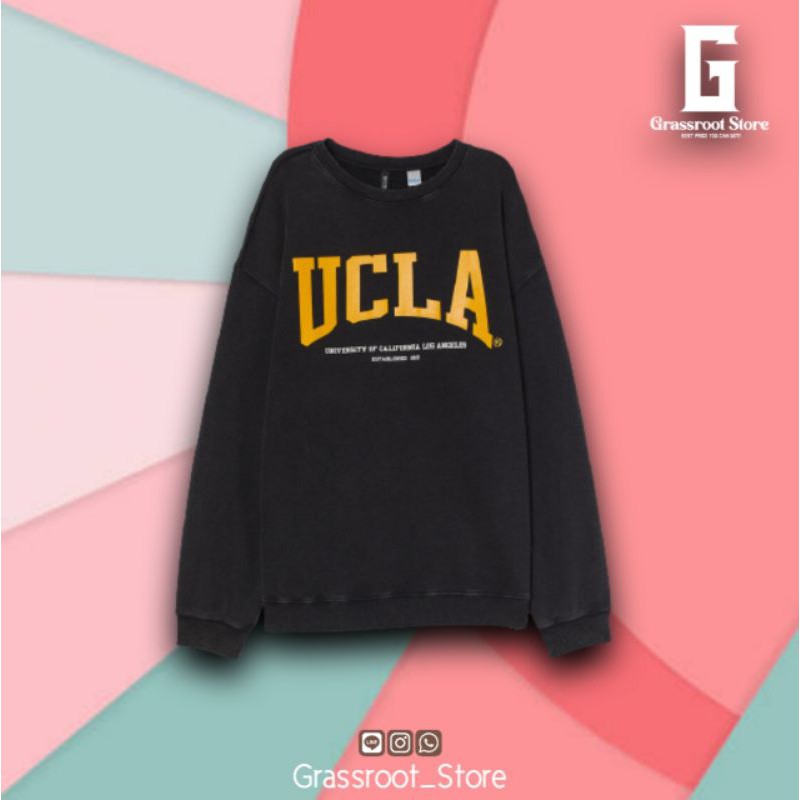 Crewneck H&M UCLA Black Original