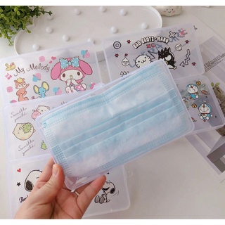 Kotak Masker Hello Kitty Mask Storage Box Holder