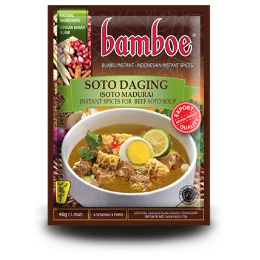 

Bumbu Bamboe Soto Daging (Soto Madura)
